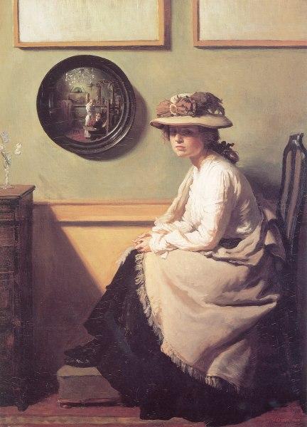 William Orpen The Mirror oil painting image